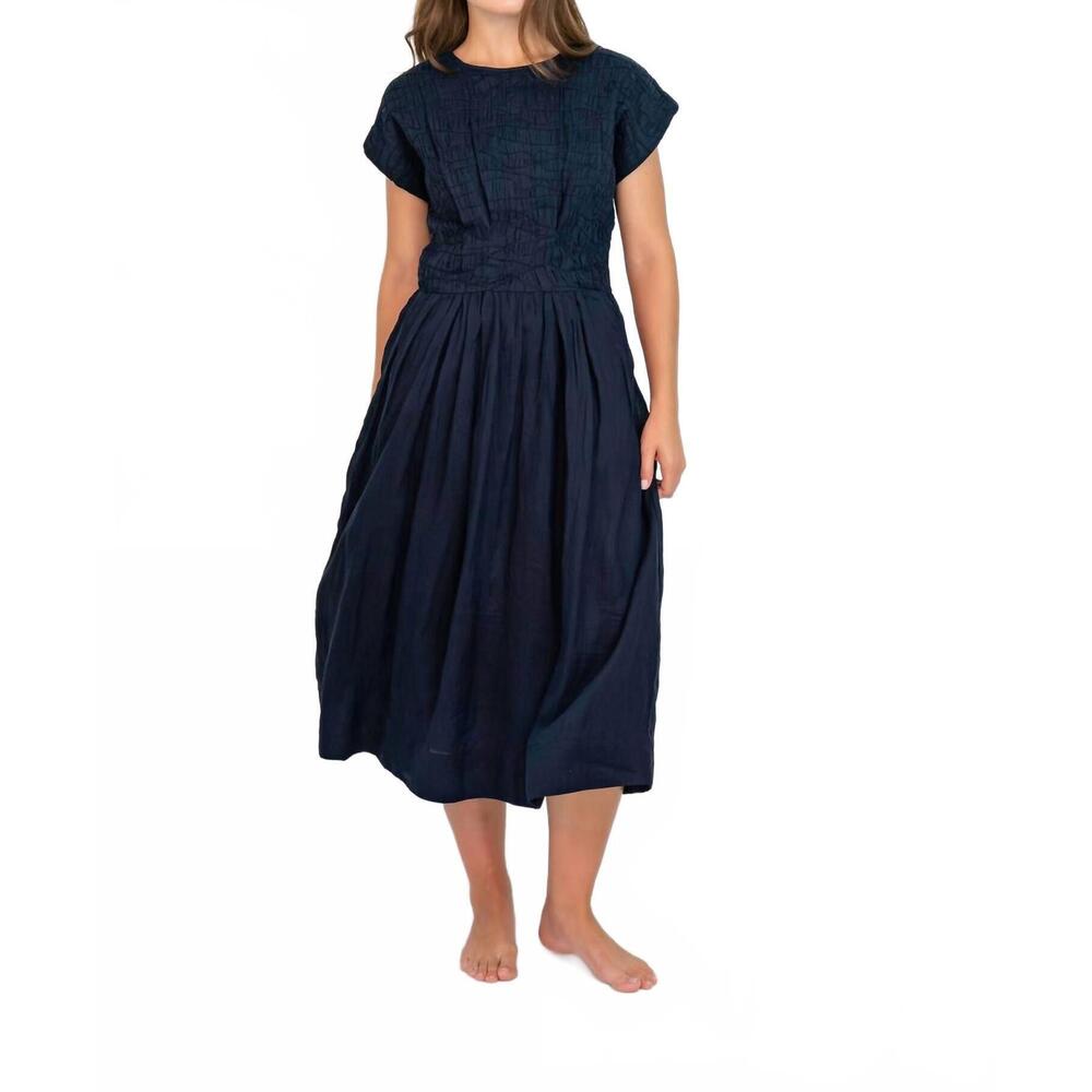 NEW SEA imogen dress in navy